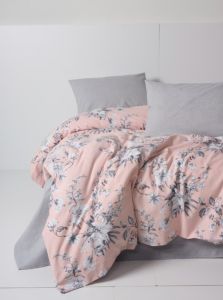 Cotton Box Flanel Nevresim Takımı Çift Kişilik Petit Pudra