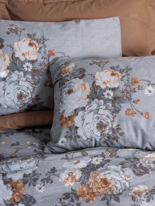 Cotton Box Tek Kişilik Nevresim Takımı Lenora Kahve