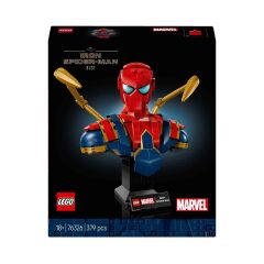 76326 Marvel Iron Örümcek Adam Büstü 379 parça +18 yaş