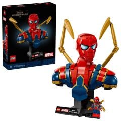 76326 Marvel Iron Örümcek Adam Büstü 379 parça +18 yaş