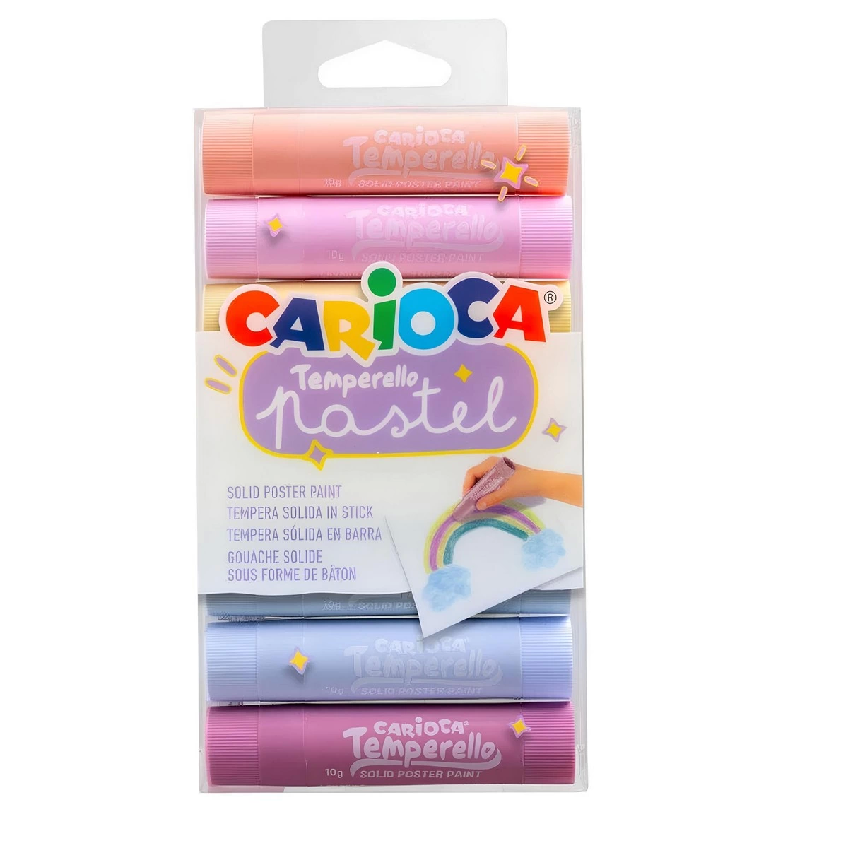 Carioca Temperello Stick Poster Boyama Kalemi Pastel 8'li 42673