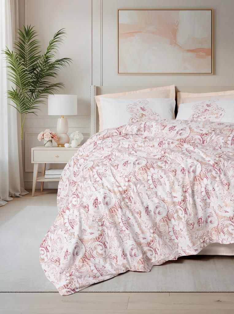Cotton Box Bohem Nevresim Takımı Çift Kişilik Serava Somon