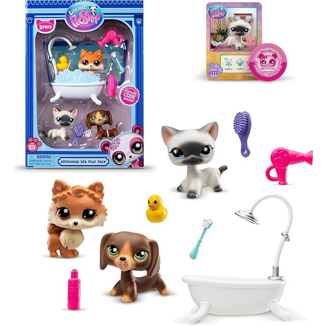 Minişler Spa Günü Figür Set - S00006384