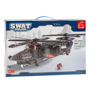 Ausini Swat Police  Parça Çift Pervaneli Operasyon Helikopteri