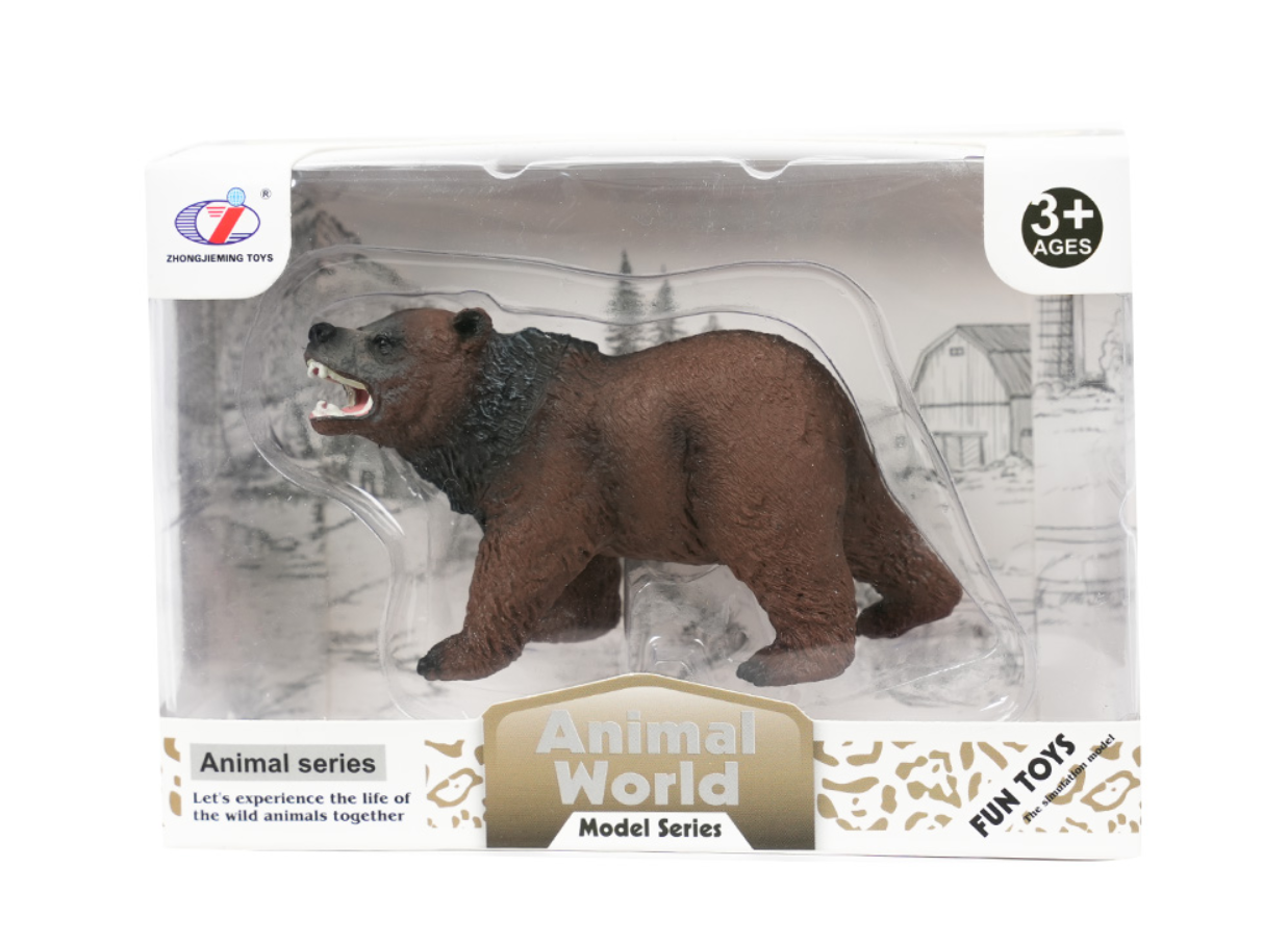 Kutulu Model Figür Hayvan Ayı