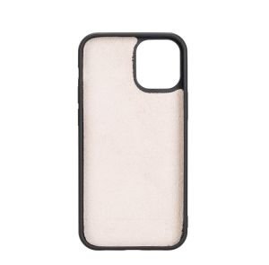 Apple iPhone 12 mini Uyumlu Deri Cüzdanlı Kılıf NU2 Pembe