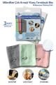 İz Bırakmayan Mikrofiber Temizlik Bezi 3'lü Set Cam ve Ayna Silme Toz Alma Temizlik Bezi - Stokta Olan Renk Gönderilir