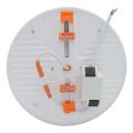 LEDX AL-AY24 24 Watt 2800 Lümen Genişlik Ayarlı Hareketli Raylı Yuvarlak Sıva Altı LED Panel
