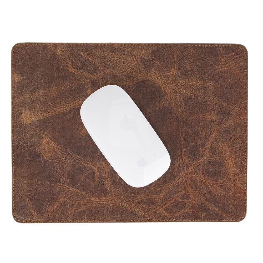 Desteksiz Deri Mouse Pad G2 Kahve