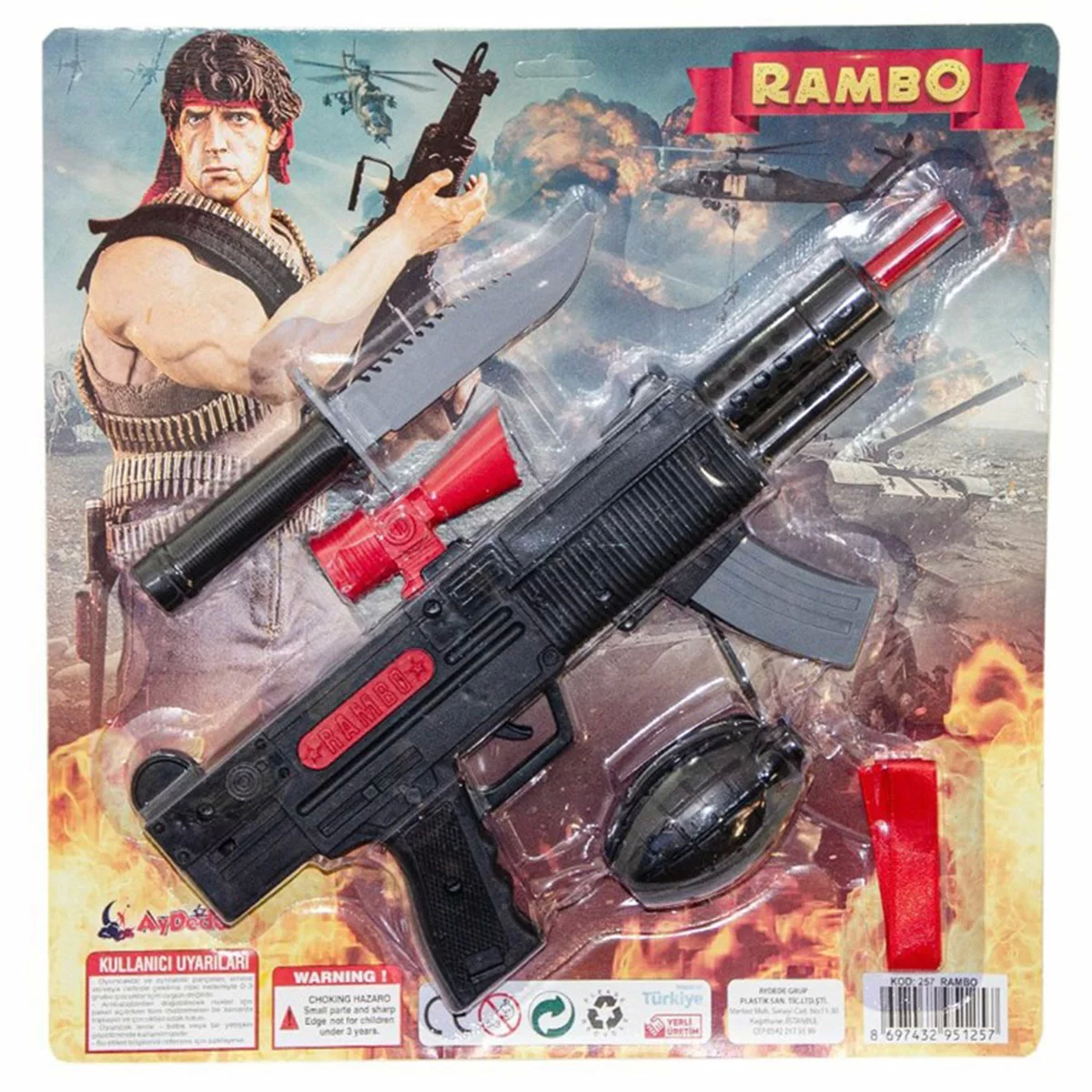 Kartela Rambo Oyun Seti(Kopya)