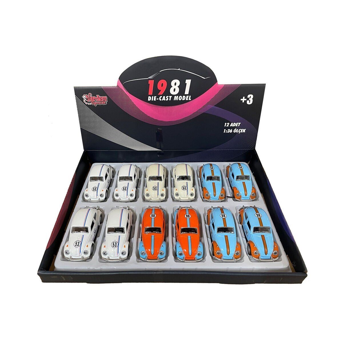 WK-6636-18B-18C ÇEKBIRAK 1 36 DESENLİ KAPLUMBAĞA