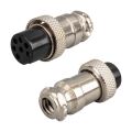 7 Pin Metal Dişi Konnektör Mayk  Fiş (M16 - 16Mm)
