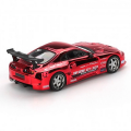 Mini GT 1/64 Toyota Supra (A80) Top Secret GT-300 Top Secret Red Chrome
