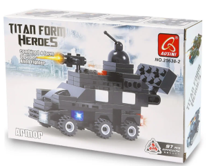 Ausini Titan Form Heroes-2 Armor 97 Parça