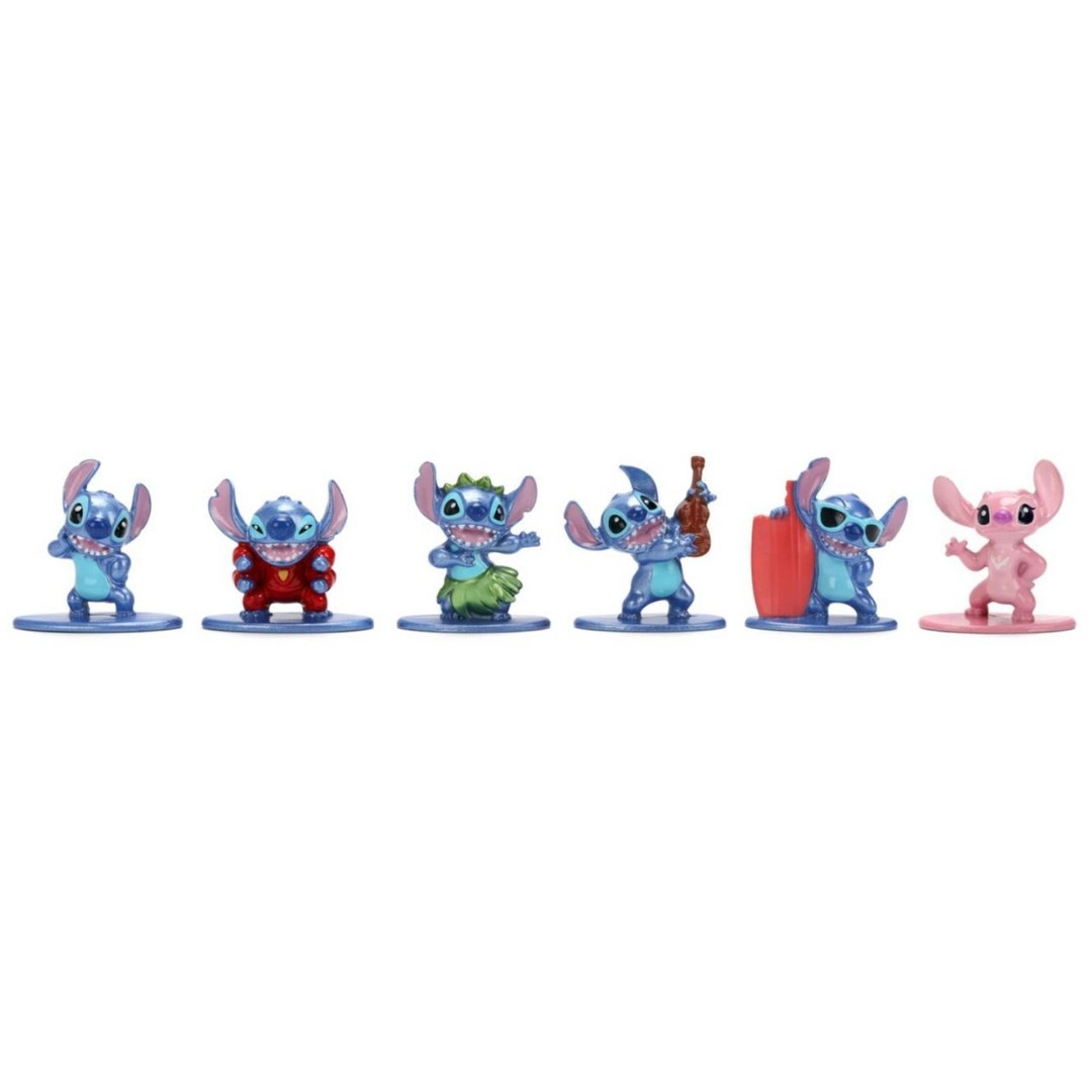 Jada Stitch Nano 6'lı Diorama Figür Paketi