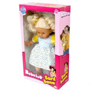 Bebelou Sarıl Bana Et Bebek 40 cm. - 1 Adet Stokta Olan Gönderilir