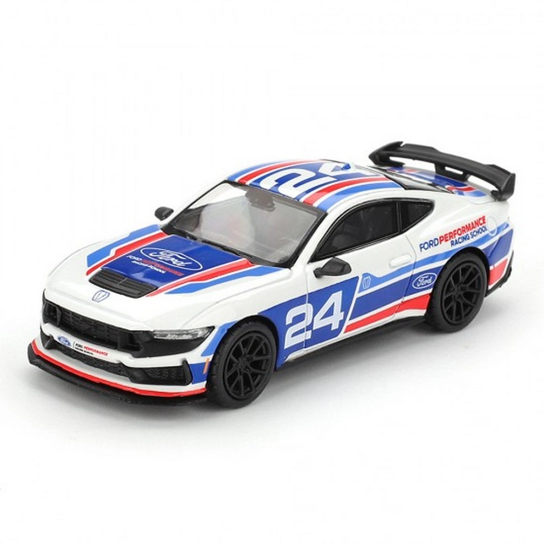 Mini GT 1/64 Ford Mustang Dark Horse #24 Ford Performance Racing School