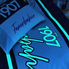 Taç Fenerbahçe 1907 Glow Tek Kişilik Lisanslı Nevresim Takımı