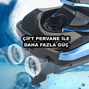 Motorboat 2.4 Ghz Kumandalı Full Fonksiyon Jet Ski - S00003328
