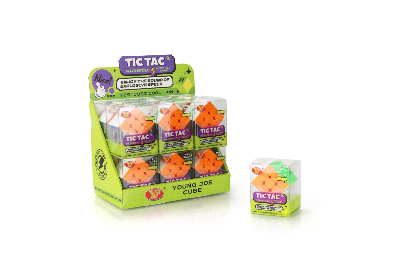 YJ8425 YOUNG JOE TİC TAC 3X3 MİNİ AMGNETİC KÜP