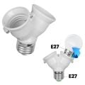 Ledx DY-101 E27 Duy Çoğaltıcı (Tek Duydan Çift E27 Lamba Bağlantısı)