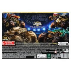 JDW07 Hot Wheels Monster Trucks Bigfoot Trophy Şampiyonları Araba ve Kamyon Çokl