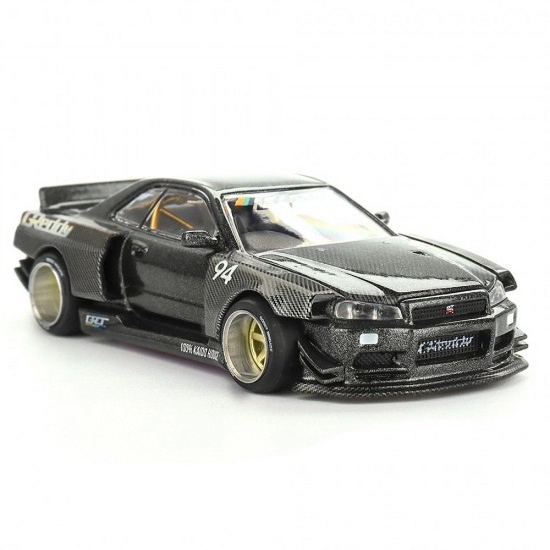 Mini GT 1/64 KaidoHouse Nissan Skyline GT-R (R34) Kaido Works GReddy V2