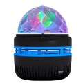 Ledx YQX-6888 Mini Usb'li 3 Watt Şarjlı Sihirli Rgb Led Disko Topu