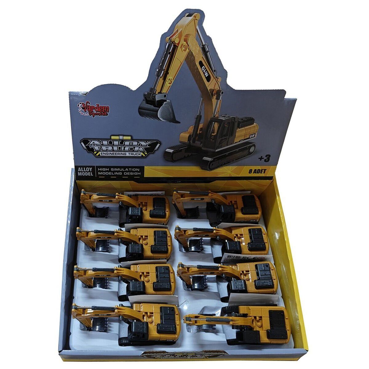 SZT-9961 Sürmeli Metal İnşaat Aracı Kazıcı Ekskavatör - 1 Adet Fiyatıdır