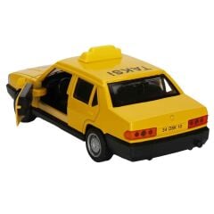 MXX AÇIK 1/32 ARABA TAKSİ 13CM SES/IŞIK - 1 Adet Fiyatıdır