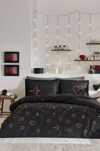 Özdilek Çift Kişilik Ranforce Nevresim Takımı Gleam Love