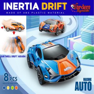 MG-D400-47 Sürtmeli Renkli Drift Arabası -1 adet stokta olan gönderilir