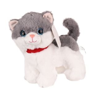 KZL-2311010 Peluş Miyavlayan Kedi  - Stokta Olan Renk Gönderilir