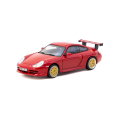 Tarmac Works 1/64 Porsche 911 GT3 type 996 Red - T64G-069-RE
