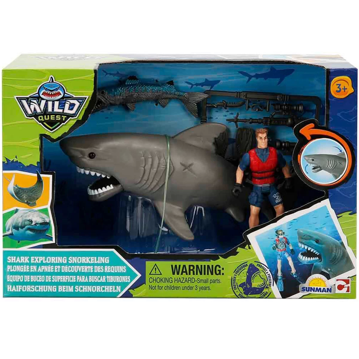 Wild Quest Köpekbalığı Oyun Seti - S01049012