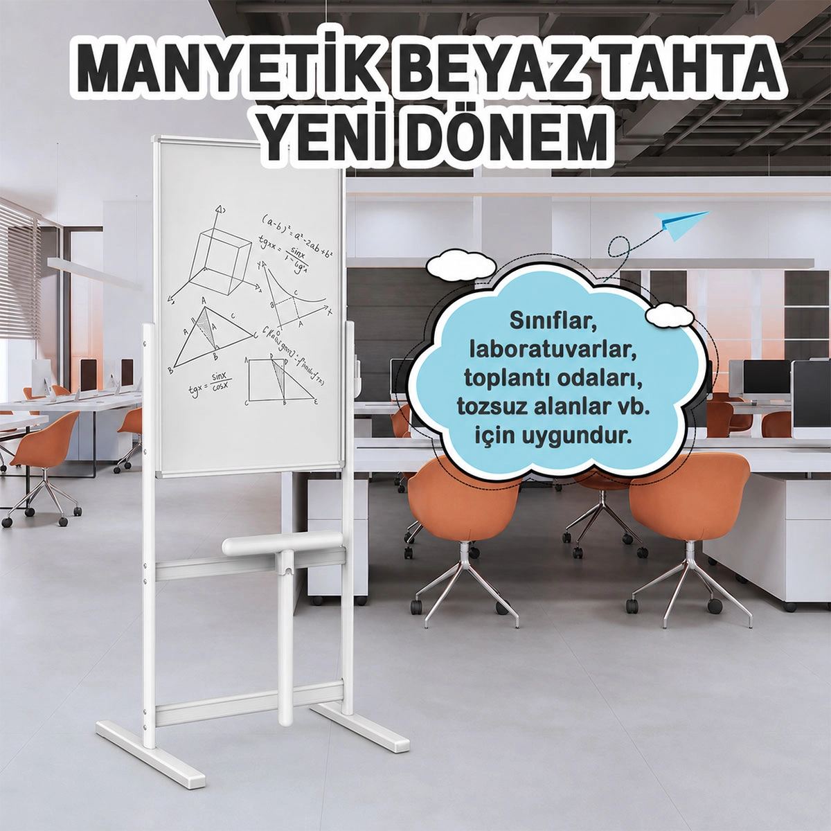 Lets Be Child Manyetik Sihirli Yazı Tahtası 58'' - 147 cm