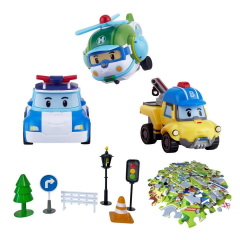 Robocar Poli Gogo City Series Oyun Seti - POLI/ZR-912