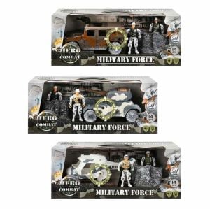 Sesli Ve Işıklı Kar Temalı Askeri Araçlar Oyun Seti -1 Adet Stokta Olan Gönderilir