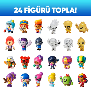 Brawl Stars 8'li Delüks Figür