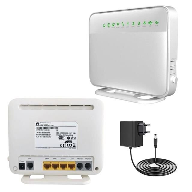 Huawei HG658 V2 VDSL-ADSL 4 Port 300 Mbps Modem (Refresh)
