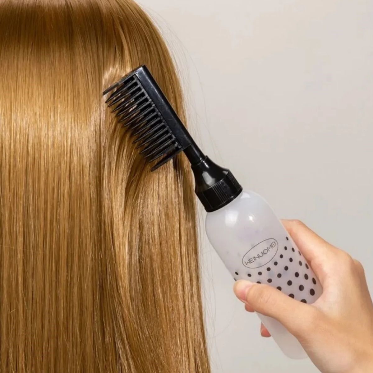 Yumurcak Shop® Saç Boyama Uygulama Fırçası Taraklı Saç Boyama Aplikatörü