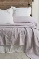 Şaheser Home Collection Yatak Örtüsü Seti Çift Kişilik Derek Lila