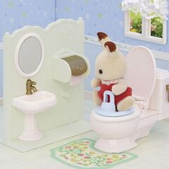 5740 Sylvanian Families Tuvalet Seti (figürler dahil değildir) +3 yaş
