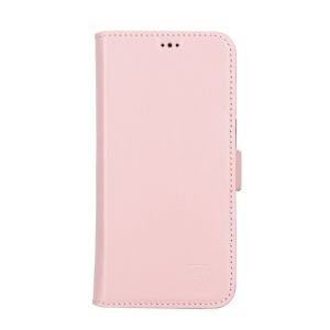 Apple iPhone 13 Pro Uyumlu Deri Cüzdanlı Kılıf Toz Pembe