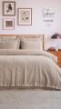 Şaheser Home Collection Yatak Örtüsü Çift Kişilik Cassie Bej