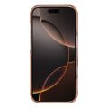 Apple iPhone 17 Pro için, Hakiki Deri, El Yapımı Kılıf, Magsafe ile uyumlu, İç Yüzeyi Kadife, Gölgeli Taba