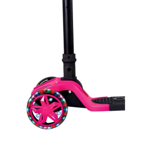 Cool Wheels Tulpar Işıklı Katlanabilir Scooter Pembe
