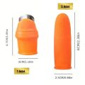 5 Parça Pratik Parmak Koruyucu 1 Parça Baş Parmak Bıçaklı Eldiven Sebze Meyve Soyucu Kesme Ayıklayıcı Silikon Set