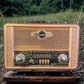 Retro, Nostaljik, Ahşap Tasarım Bluetooth Hoparlörlü, Şarjlı, Taşınabilir Otantik Tasarımlı FM/AM Destekli Radyo NS8098