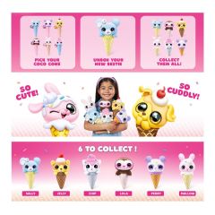 CCN03000 Coco Cones Tatlı Pelüş - 1 Adet Stokta Olan Gönderilir